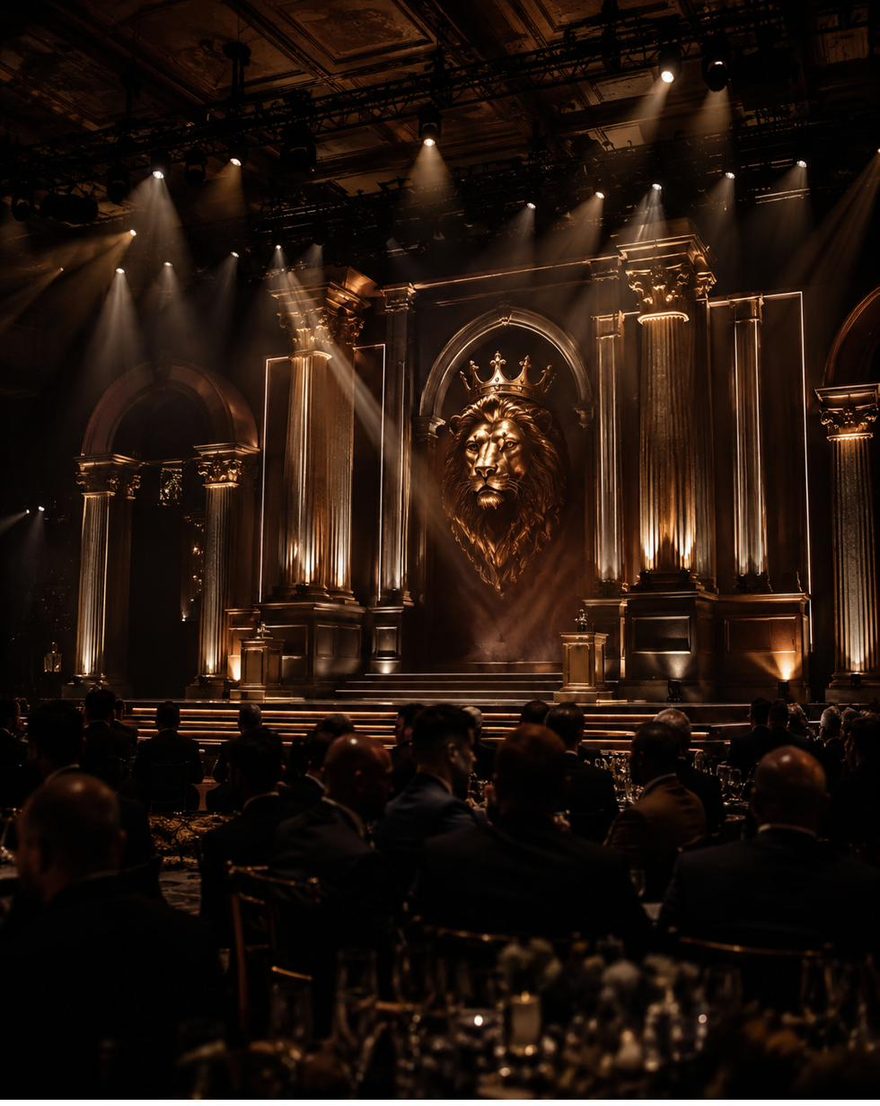War & Crown — stage and spectacle.
